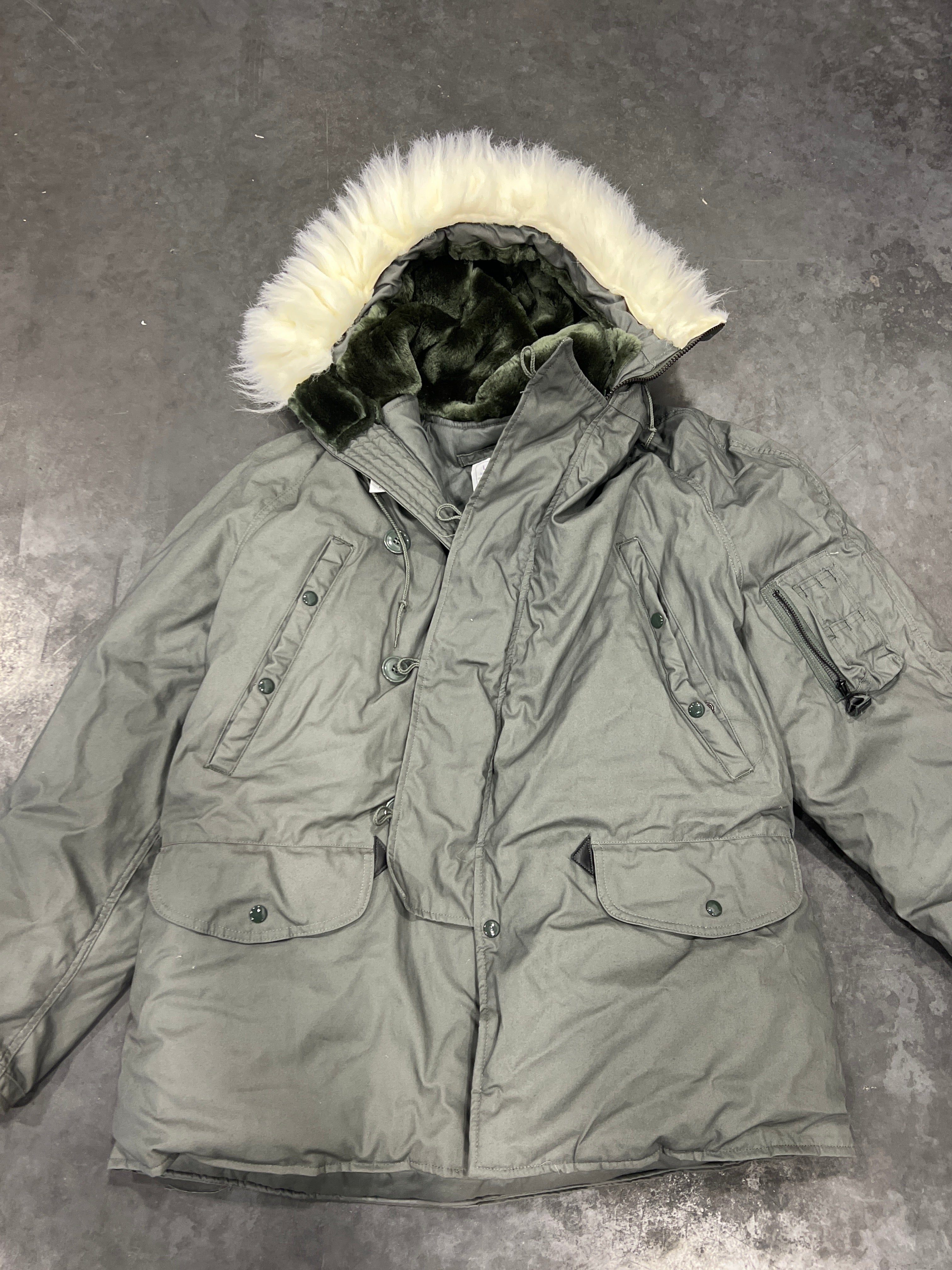 N-3B Military Issue Snorkel Extreme Cold Weather Parka – USA Supply