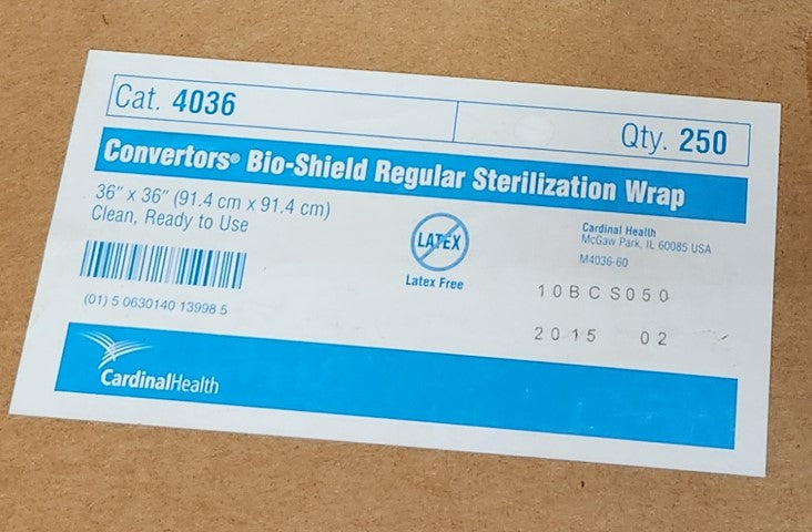 Cardinal Health™ Bio-Shield™ Wrap (Box of 250) - New/Open Box