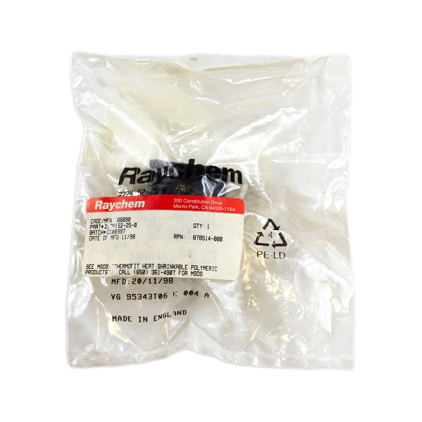 Raychem Cable Transitions & Breakouts Heat Shrink Boots - 9 Styles - 1203 Units - USA Supply