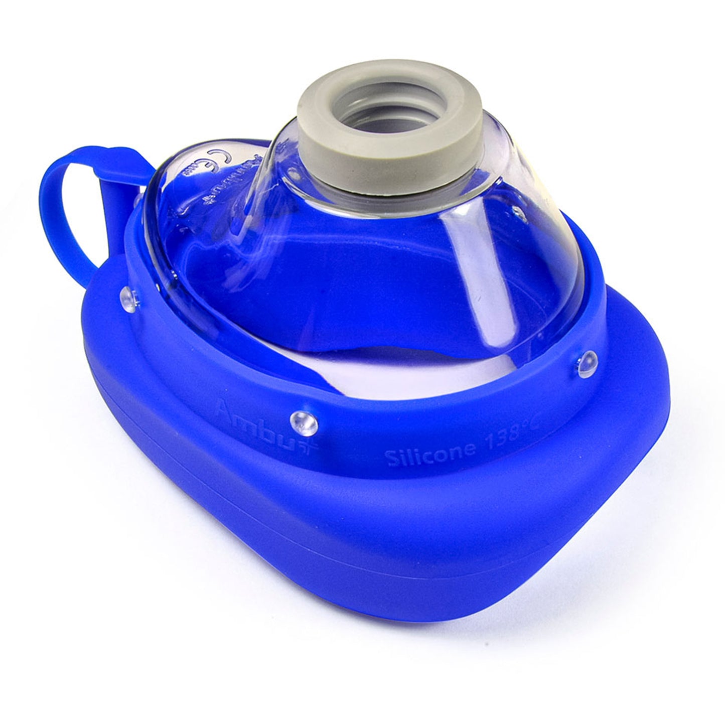AMBU 317000 Transparent Silicone Resuscitation Face Mask - Adult - USA Supply