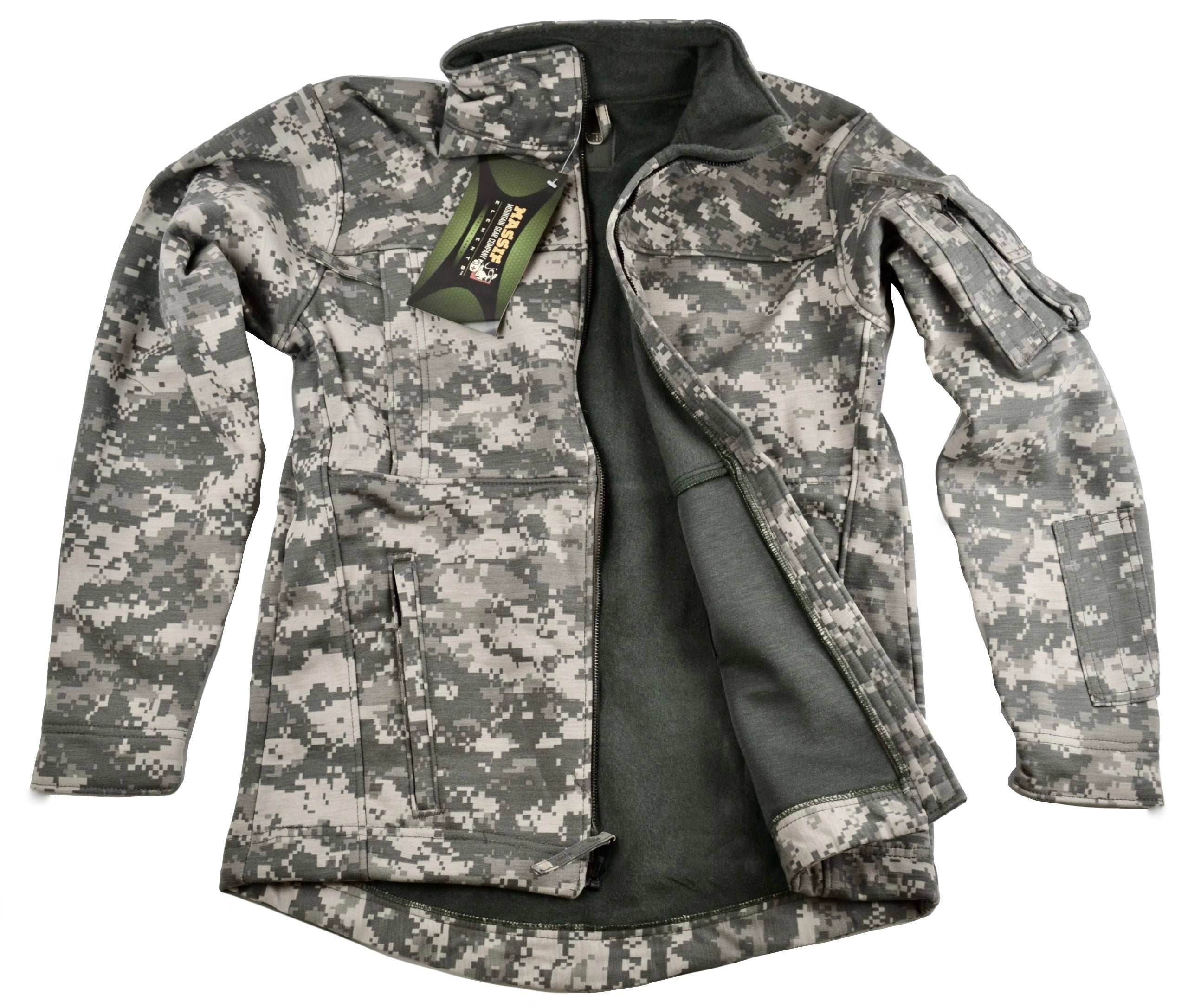massif mountain gear U.S. Military Surplus Massif Elements Crewman Jacket, New great for airsoft and paintball Large