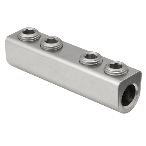 SPA-750 Aluminum Splicer/Reducer, Dual Rated, Conductor Range 750-250, Tin Plated, UL, CSA - USA Supply