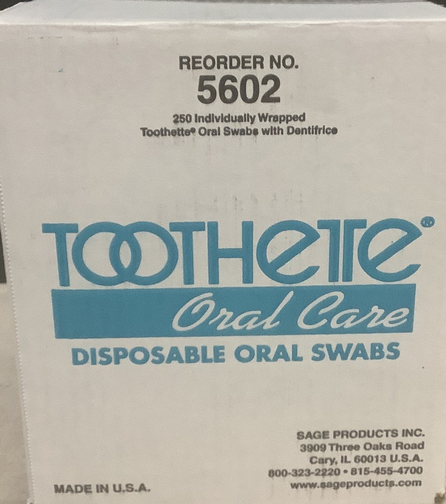 Sage Toothette Oral Swab - 5602 - Qty:  250