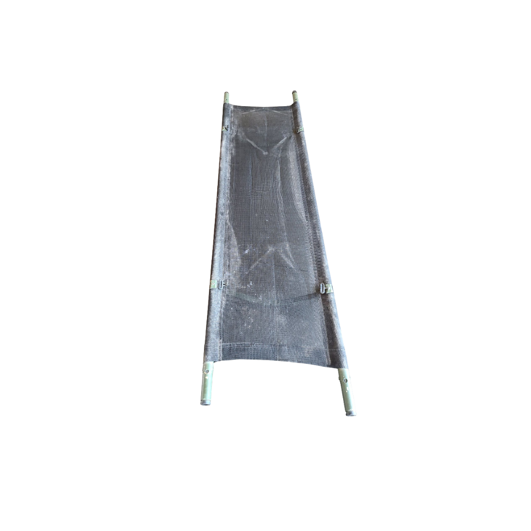 Military Field Gurney Stretcher Gurney 7' long 2 man Carry Cot Litter Olive Drab - USA Supply