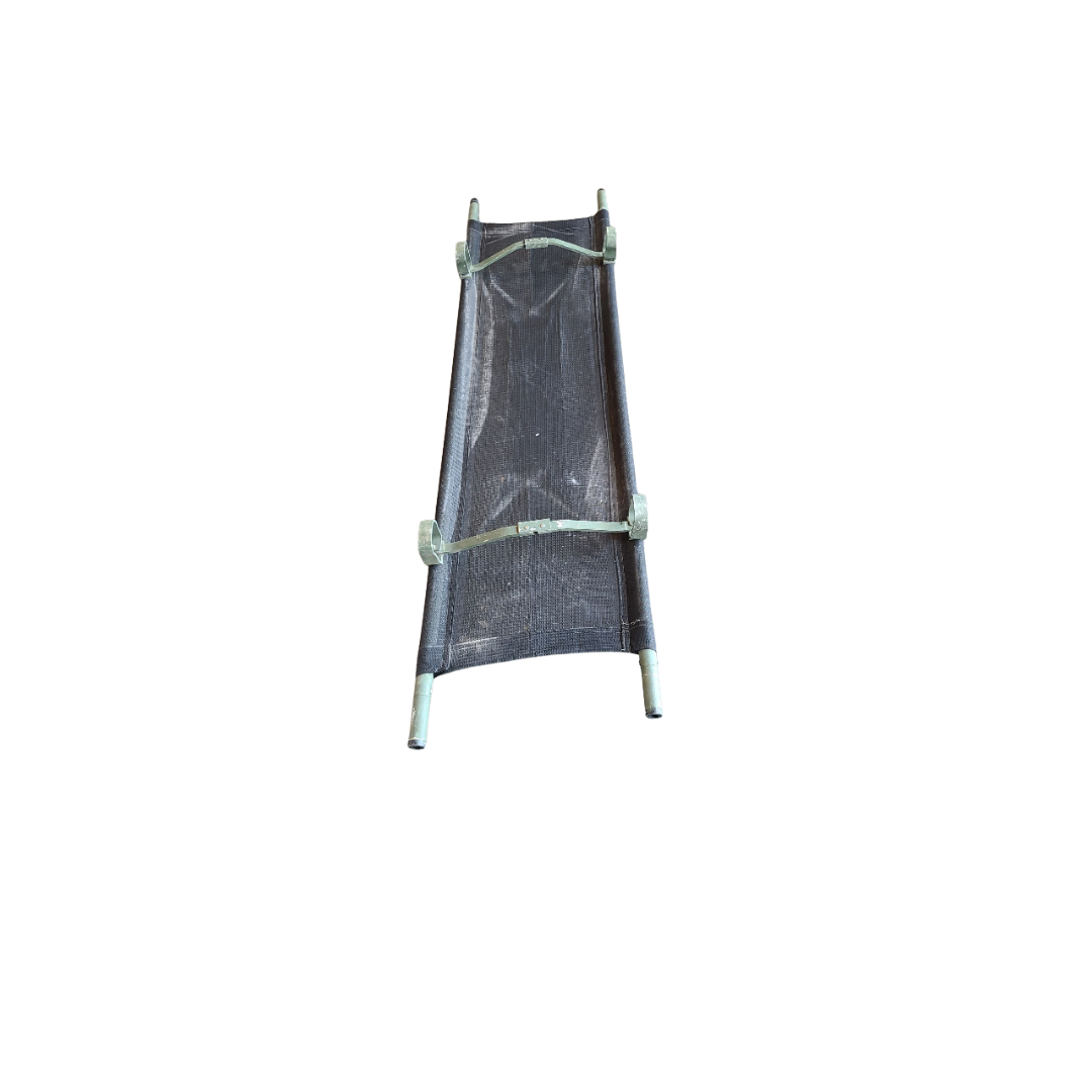Military Field Gurney Stretcher Gurney 7' long 2 man Carry Cot Litter Olive Drab - USA Supply