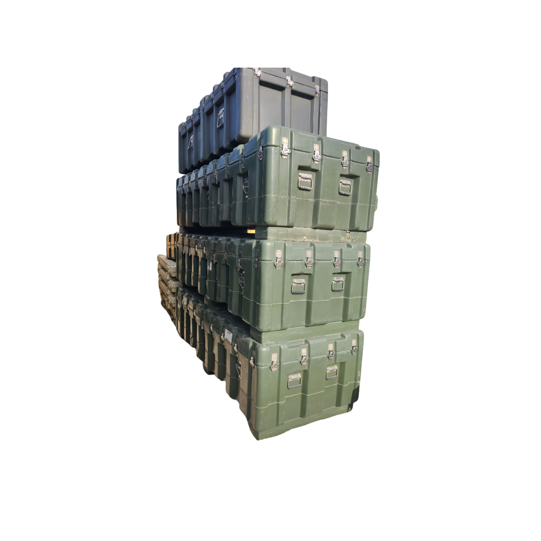MILITARY SURPLUS HARDIGG STORAGE CONTAINER 100x39x29 JOB BOX CASE
