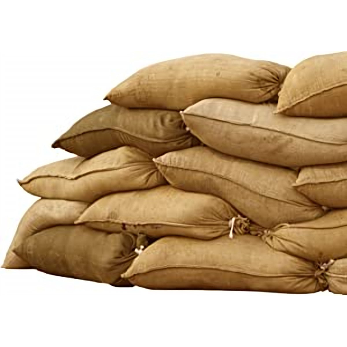 Burlap Sandbags 14" x 26", 50 lb Capacity, 75/Bundle