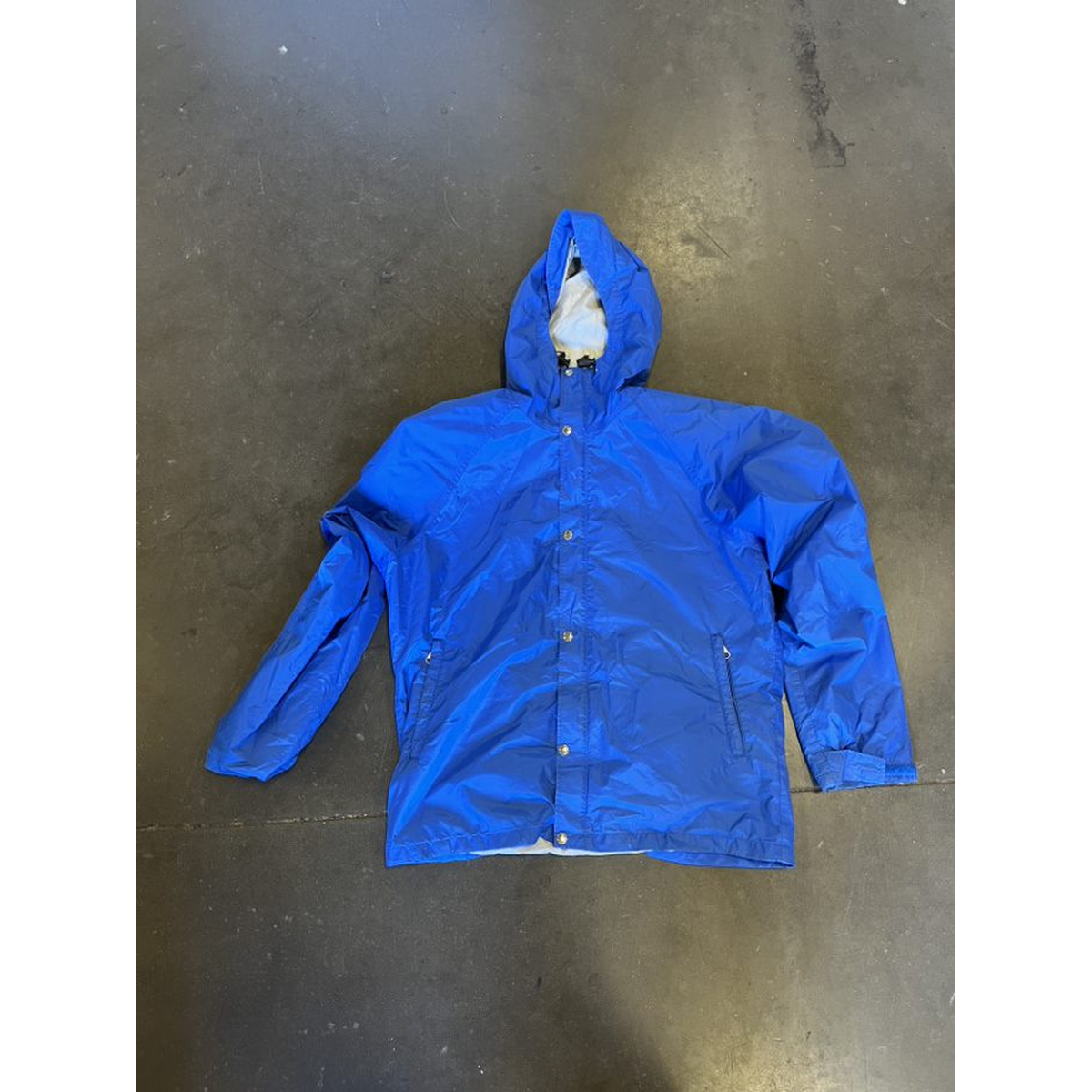 -Tex Rain jacket/Windbreaker-Men's Blue (L) Used - part R1401661 - USA Supply