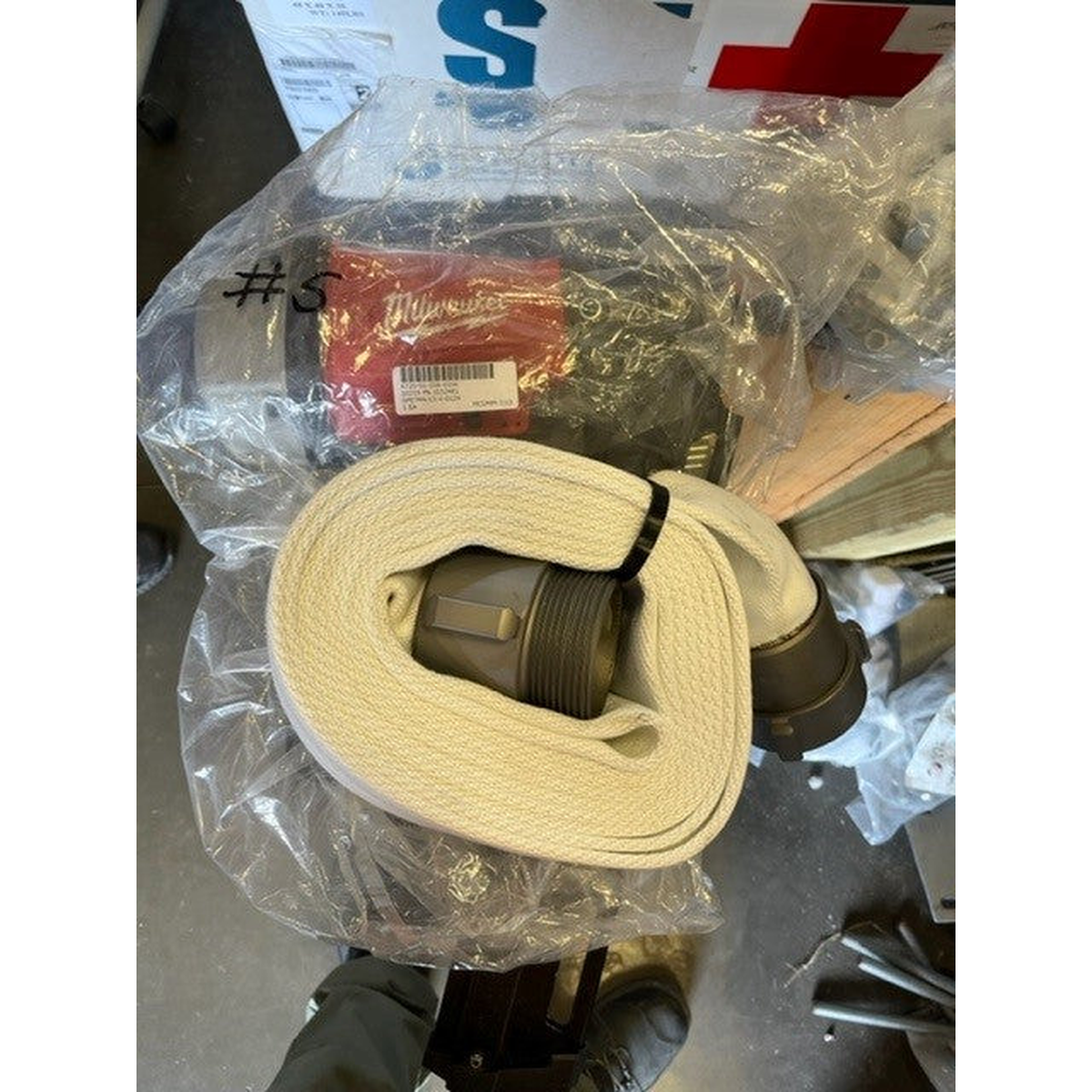 Fire Hose-White,Yellow - part 4720015589266 - USA Supply