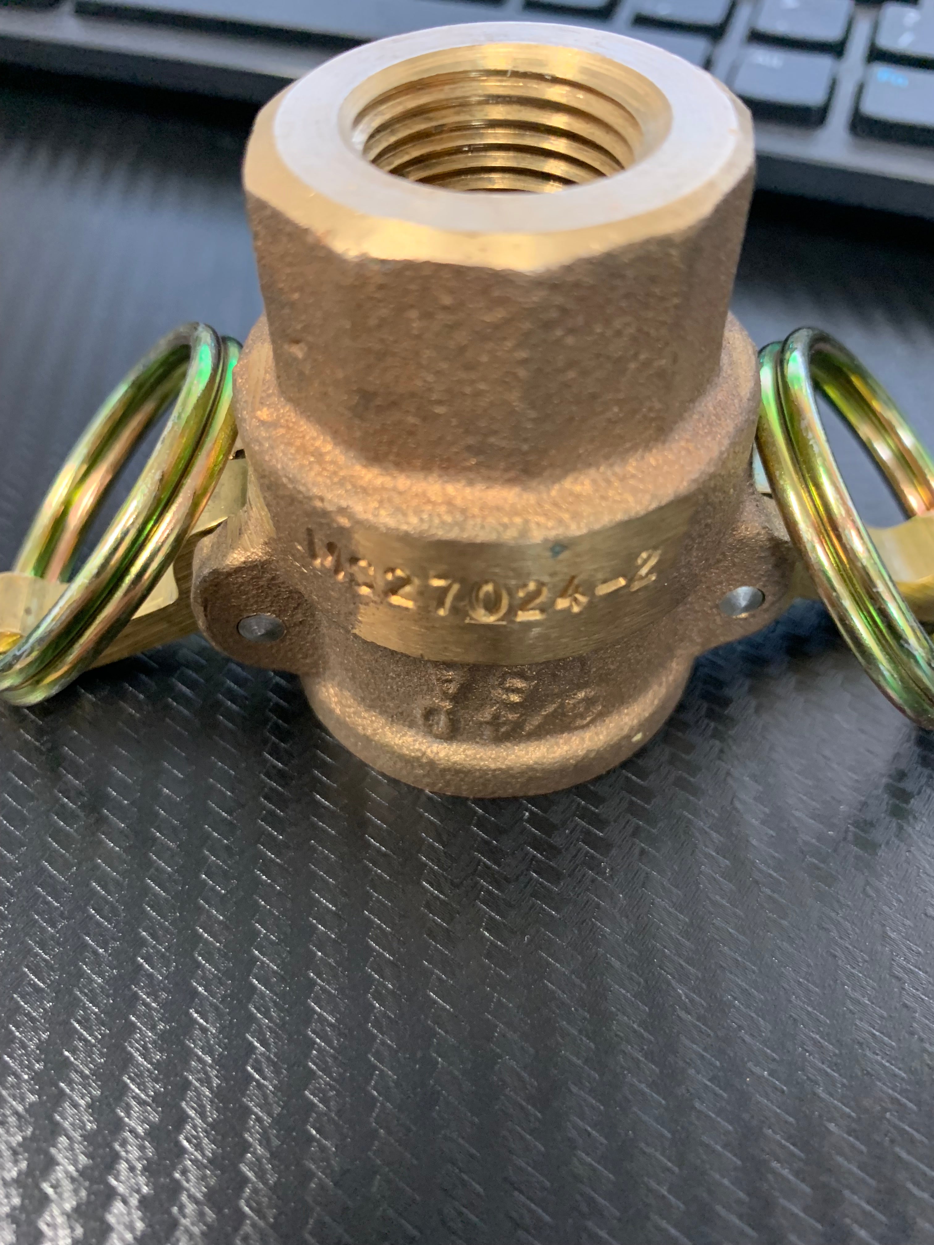 Scully MS27024-2 Brass Quick Disconnect Coupling 3/4" Threaded - part 4730011352988 - USA Supply (1 of 2)