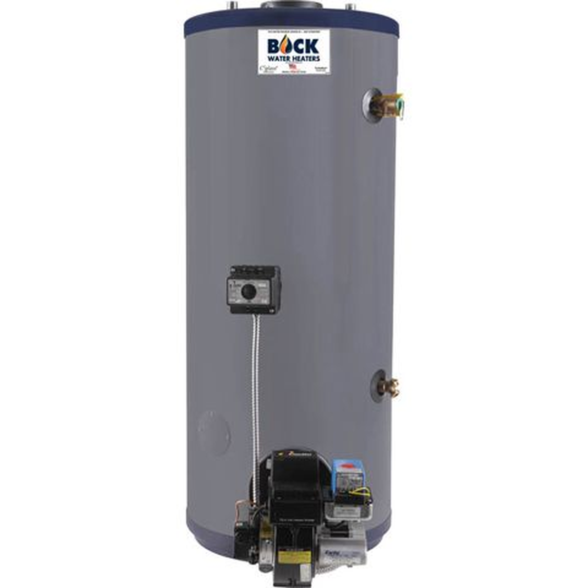 Bock 58610 72E Oil-Fired Water Heater, 67 Gallon / 199,000 BTU - part 58615 - USA Supply (1 of 2)