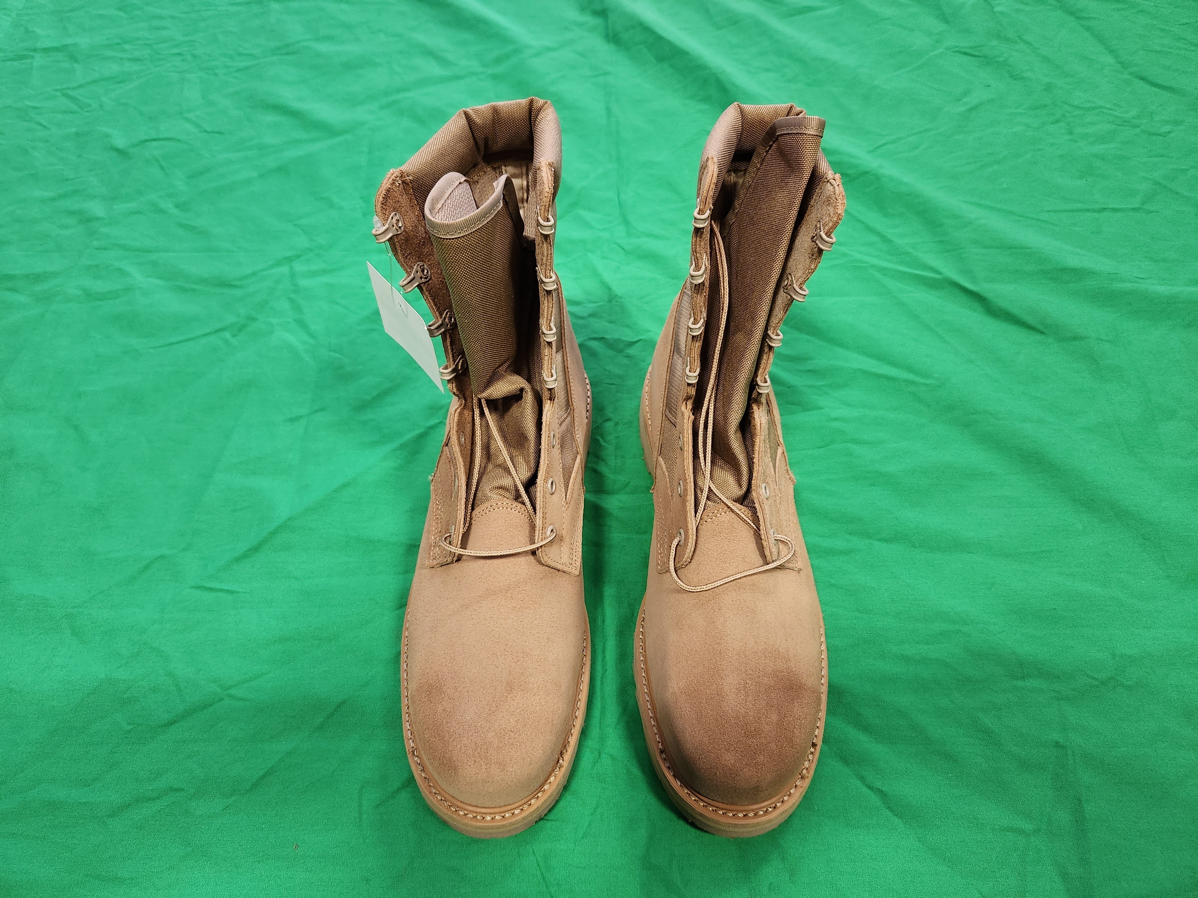 Thorogood Steel Toe Boot, Hot Weather, Desert Tan, 16W - New/Open Box - part 8430-01-494-0139 - USA Supply (1 of 2)