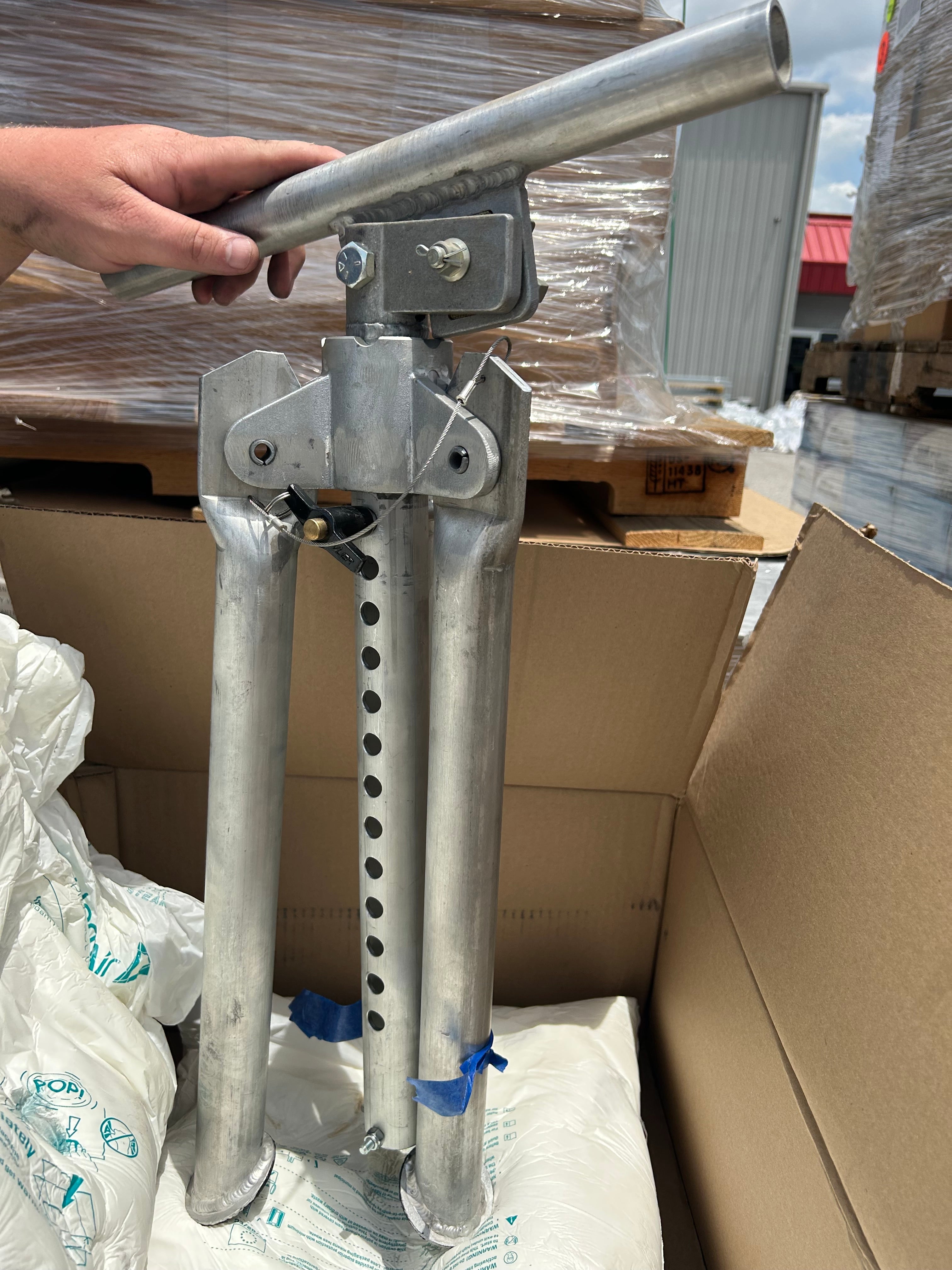 Floor Gravity Conveyor Support - New/Open Box - part 3910-00-050-6742 - USA Supply
