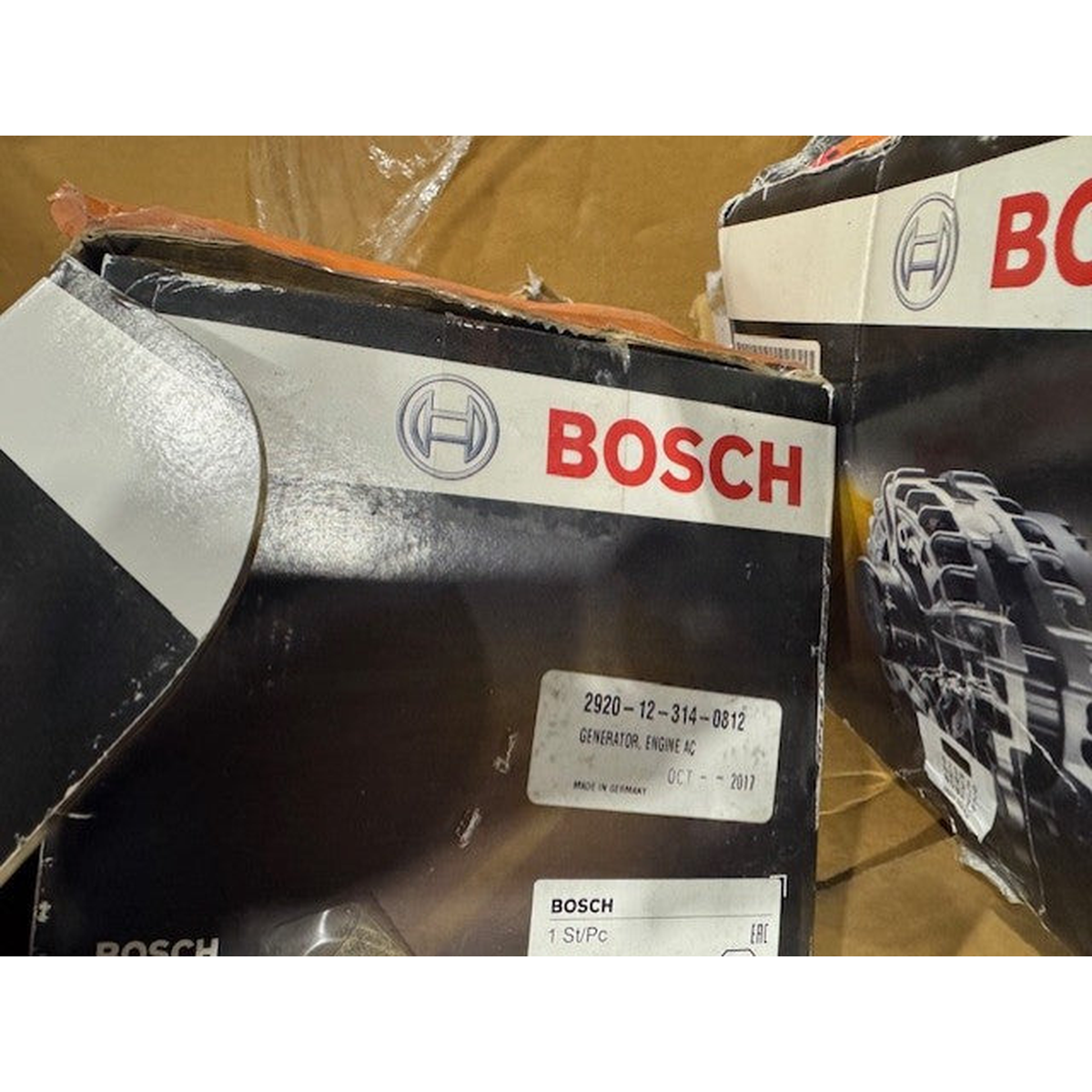 Bosch 2920-12-314-0812 (Generator, Engine AC) new open box - part ALT-BOS-0120450015 - USA Supply