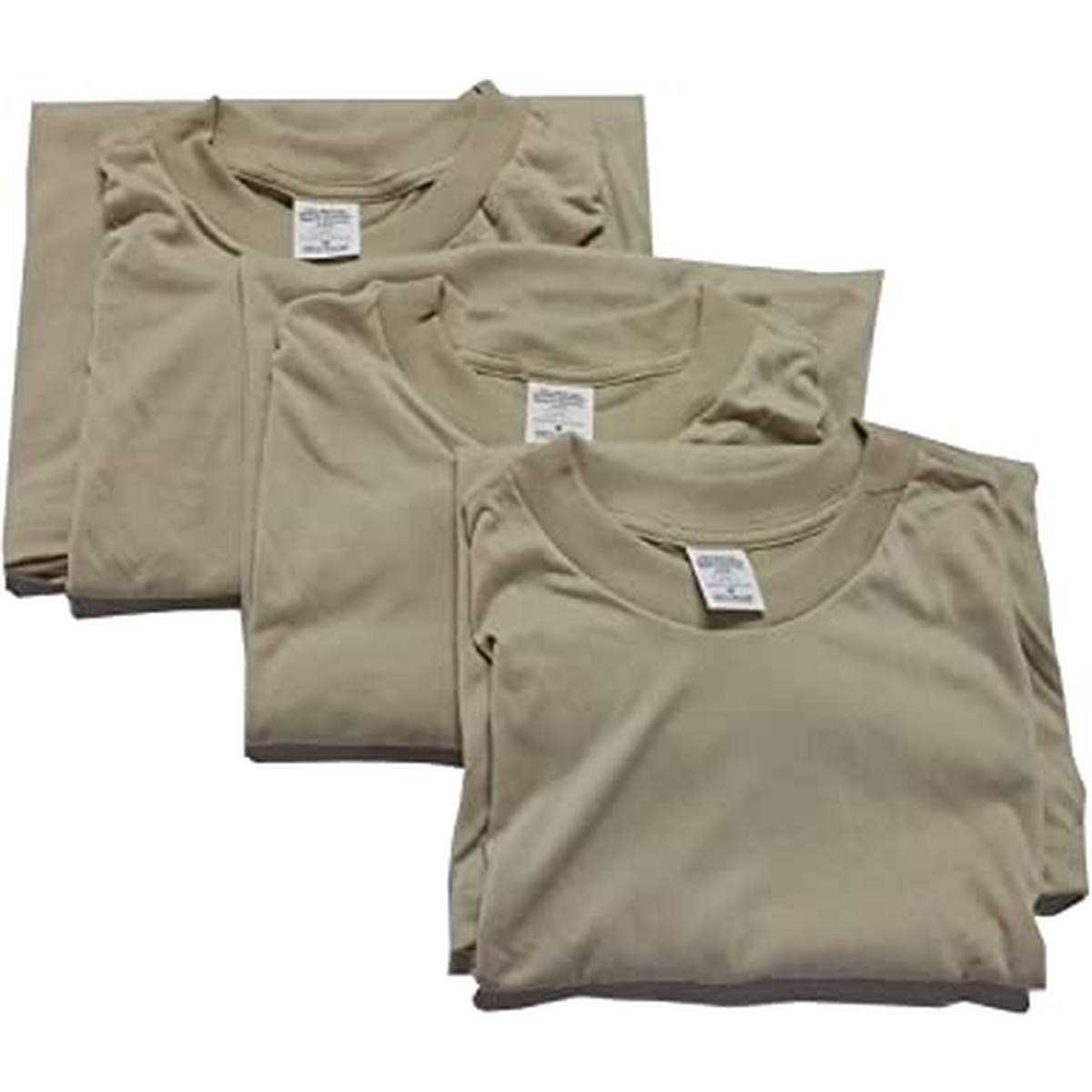 Skilcraft APPAREL MILITARY ARMY ISSUE DSCP GREEN PT T-SHIRT NEW 3 PACK MEMDIUM - USA Supply