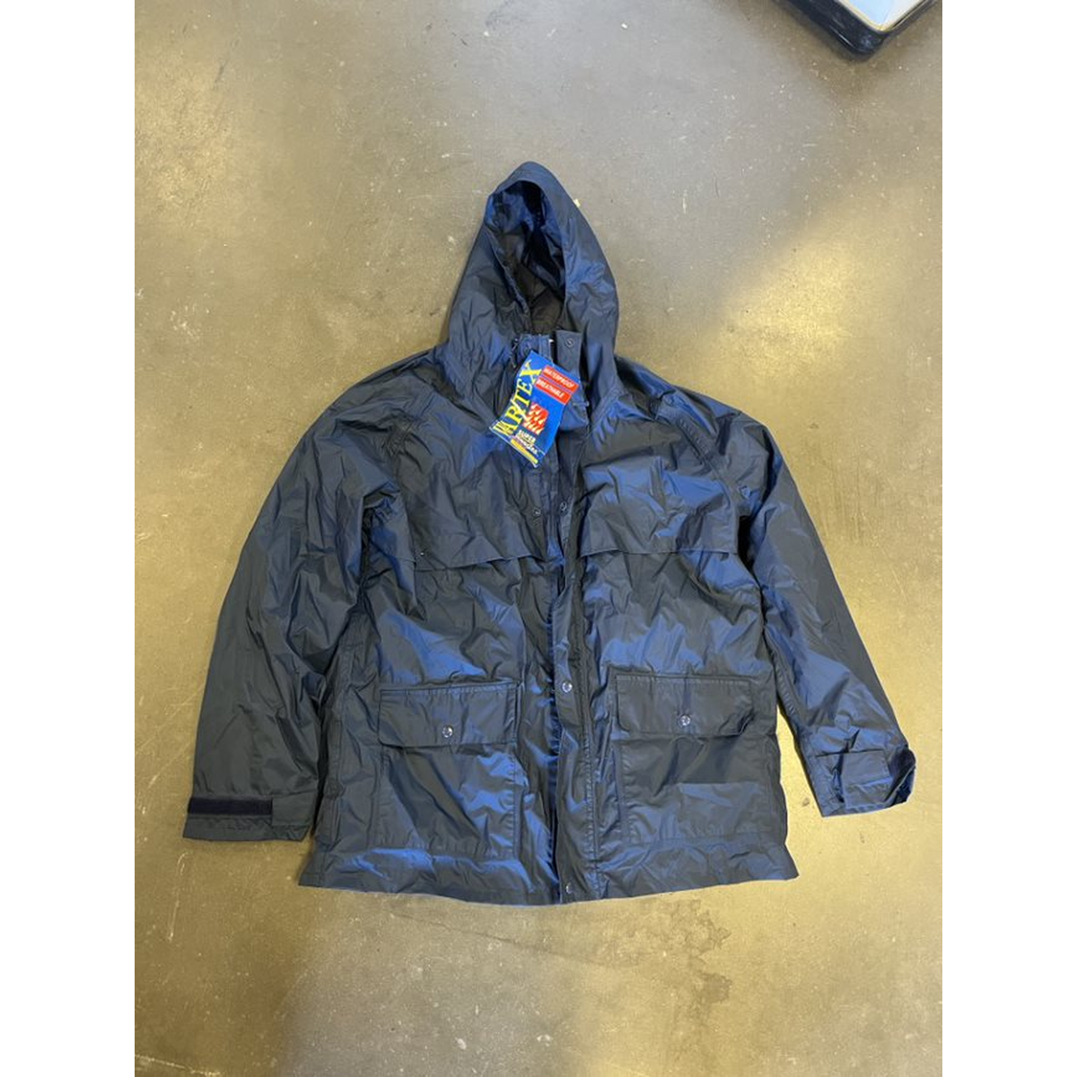 Wear guard Rain Jacket-Size L Navy Blue (Used) - part 64288 - USA Supply