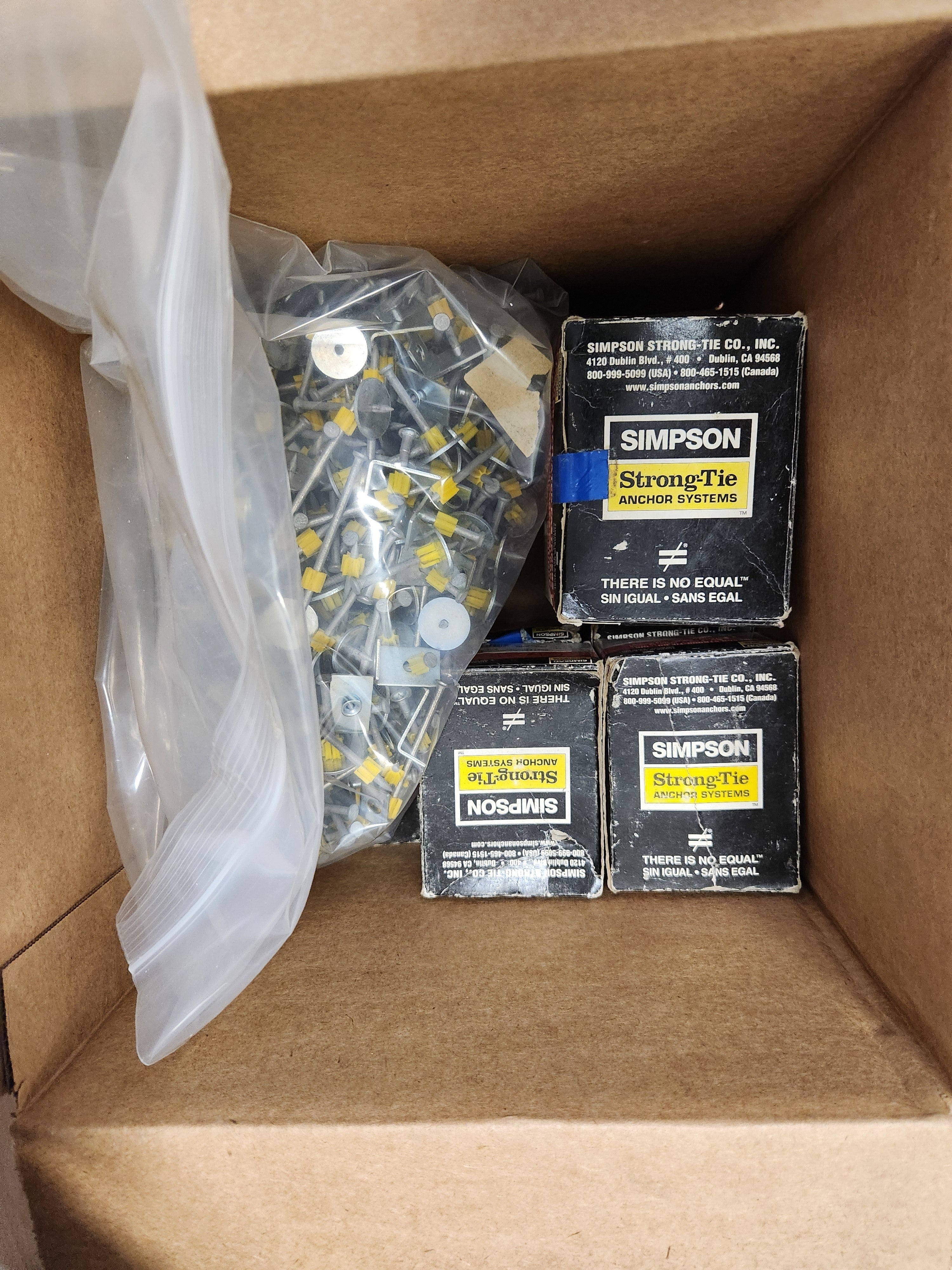 Assorted Simpson Strong-Tie Anchor Pins - USA Supply (1 of 2)