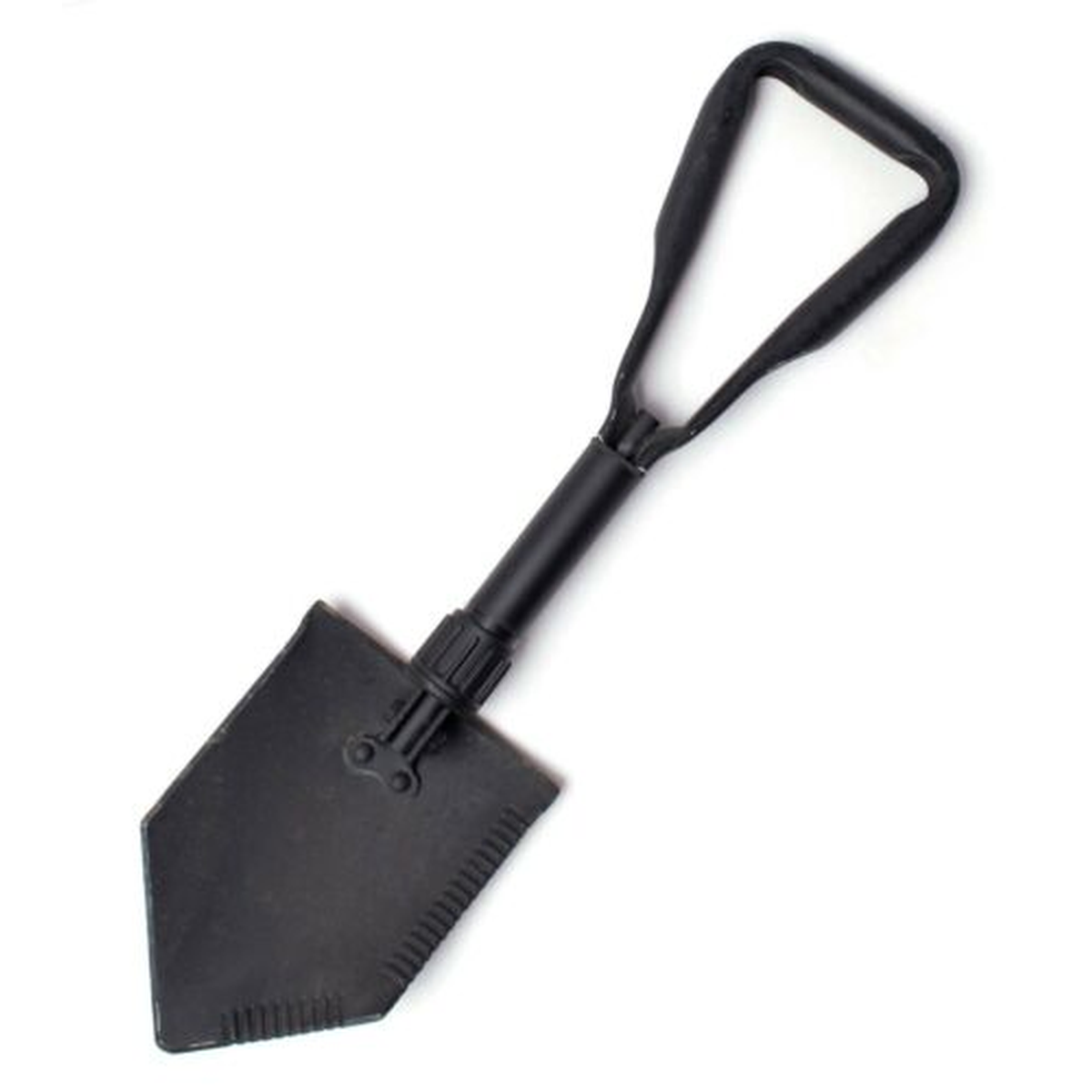 Military Issue Entrenching Tool (E-Tool), Folding Shovel w/ D Handle - USA Supply