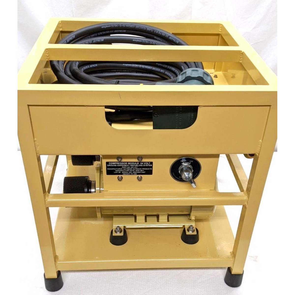 ground expedient refueling system (gers) 24vdc compressor moduel - part GERS-COMP-24V-DBL-A01 - USA Supply (1 of 2)