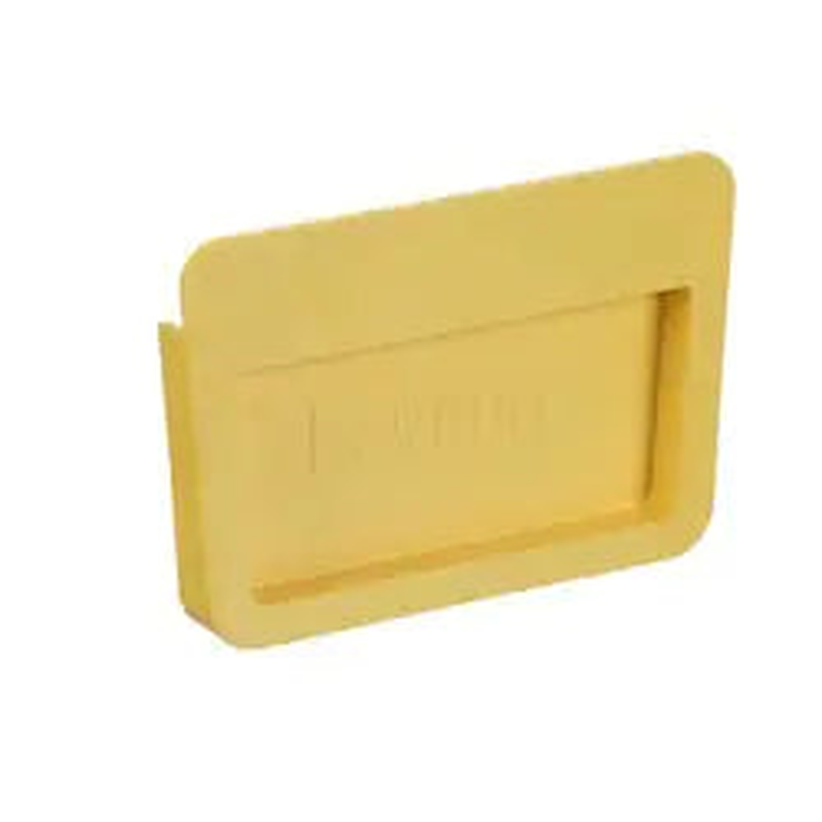 FiberRunner End Cap Fitting 6x4 Yellow - part FREC6X4YL - USA Supply