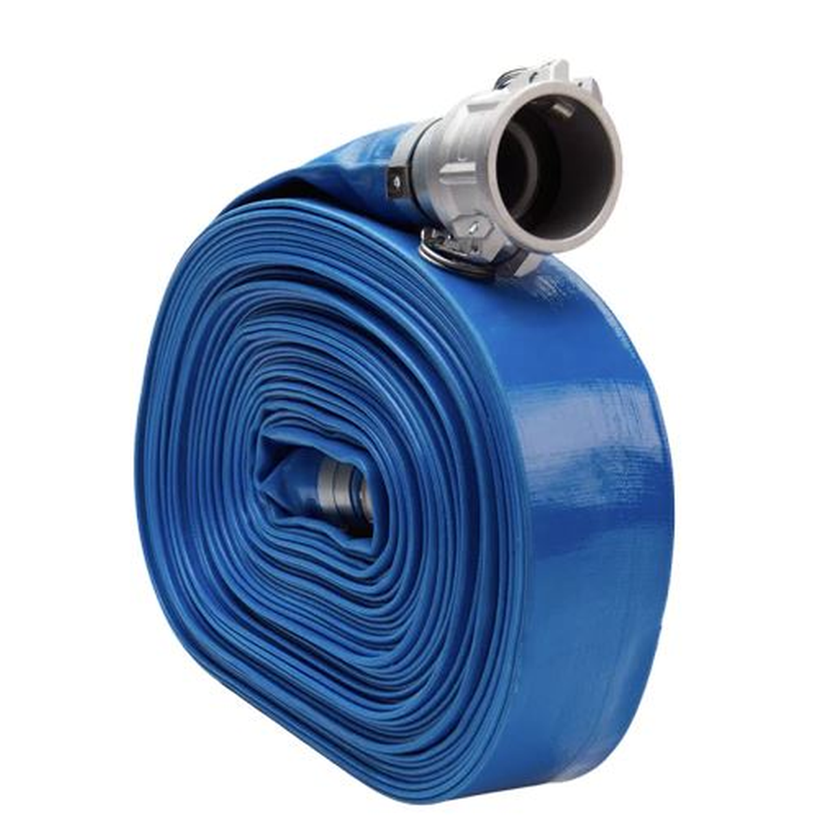 Blue 2" x 50' Camlock Lightweight Hose - USA Supply