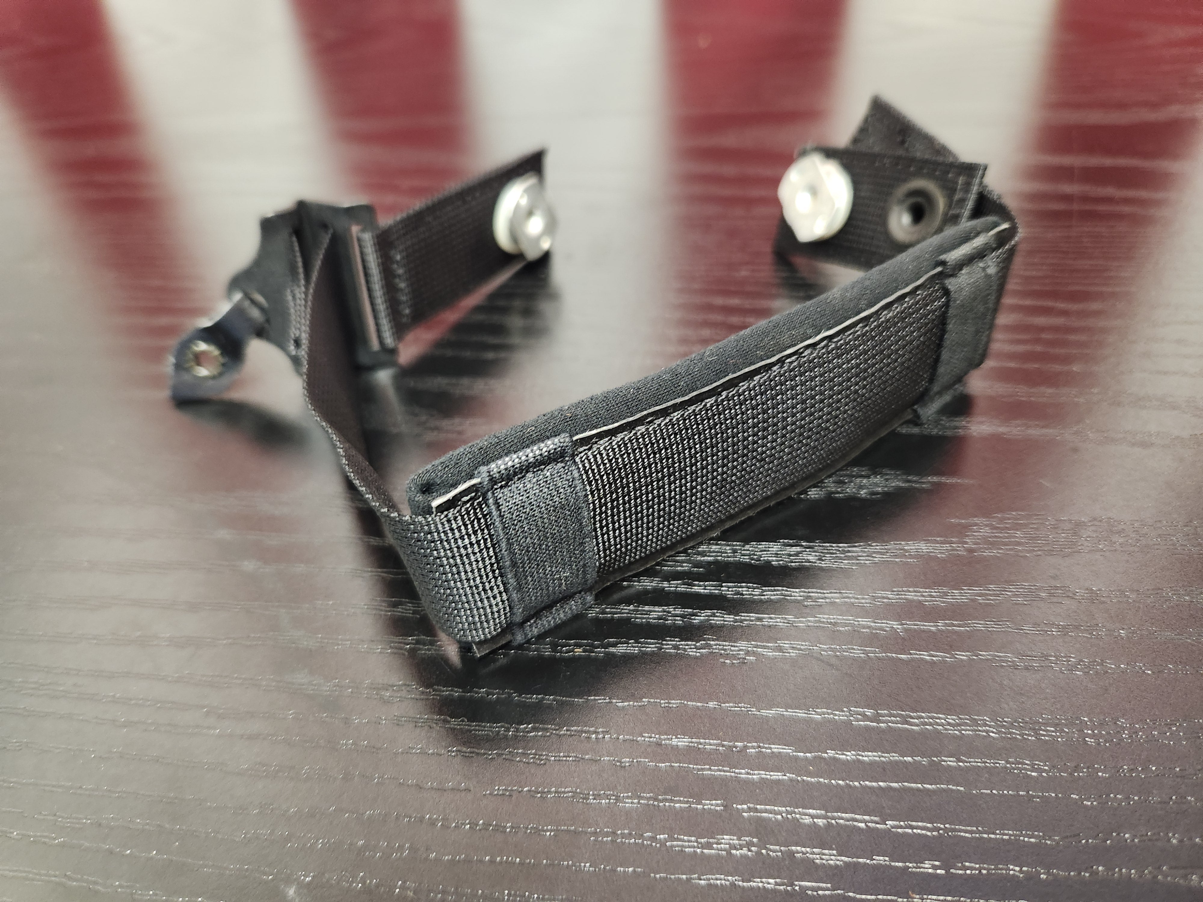 Chin Strap Sub Assembly, Black - part MIL-H-85047 - USA Supply (1 of 5)