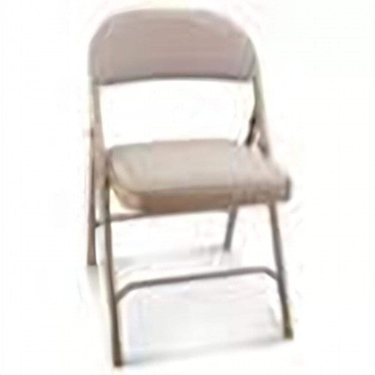 Deluxe Fabric Padded Folding Chair - Tan (4 in box) u -line