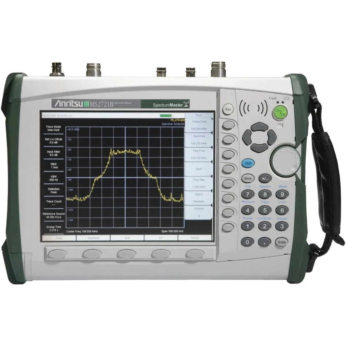Anritsu MS2721B Spectrum Master 9 kHz to 7.1 GHz / works great ! used - part ANR-MS2721B-SPA - USA Supply
