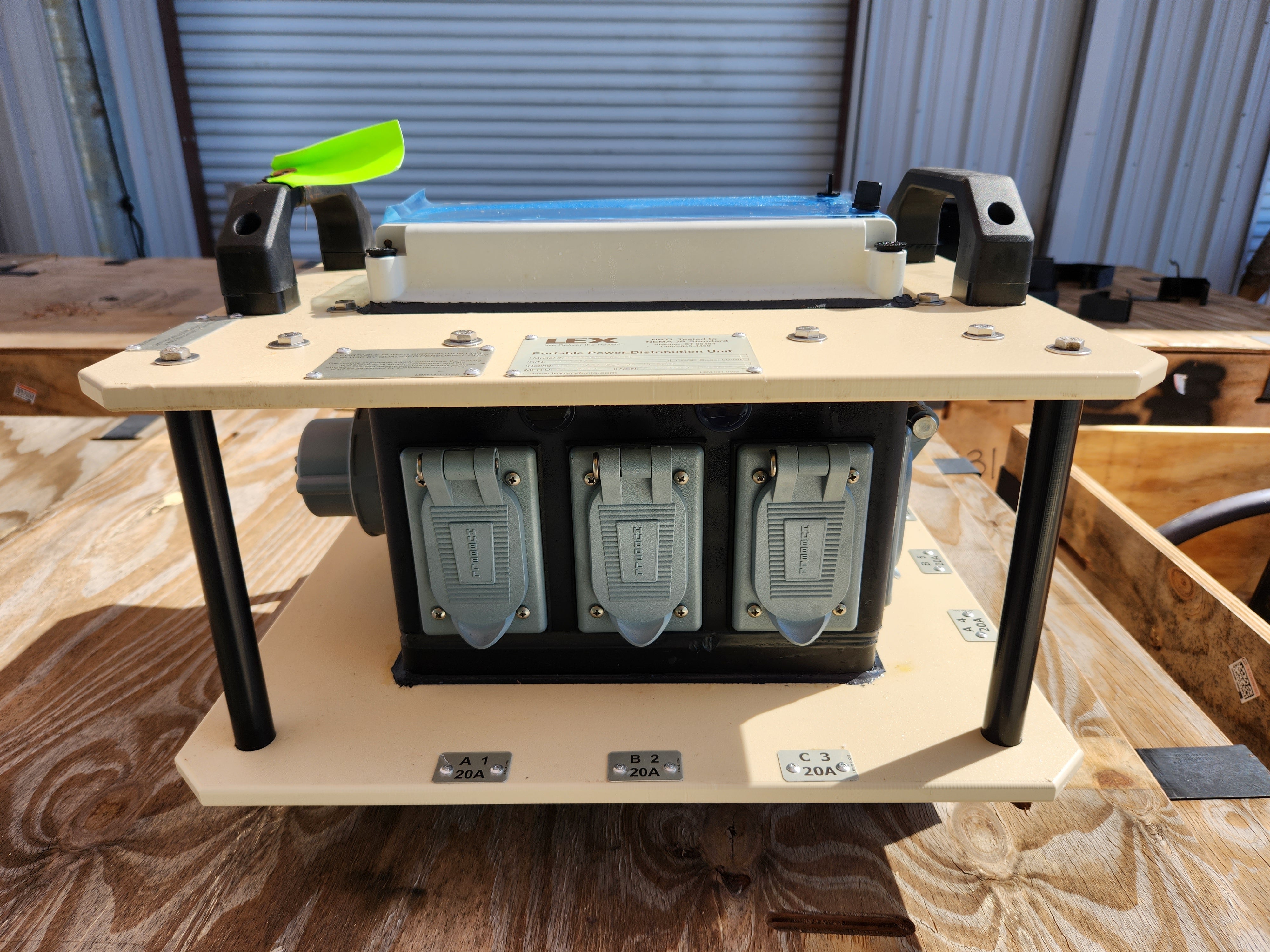 Power Distribution Panel, 5KW Indoor - part DB-30NA-AQQ-S3 - USA Supply (1 of 11)