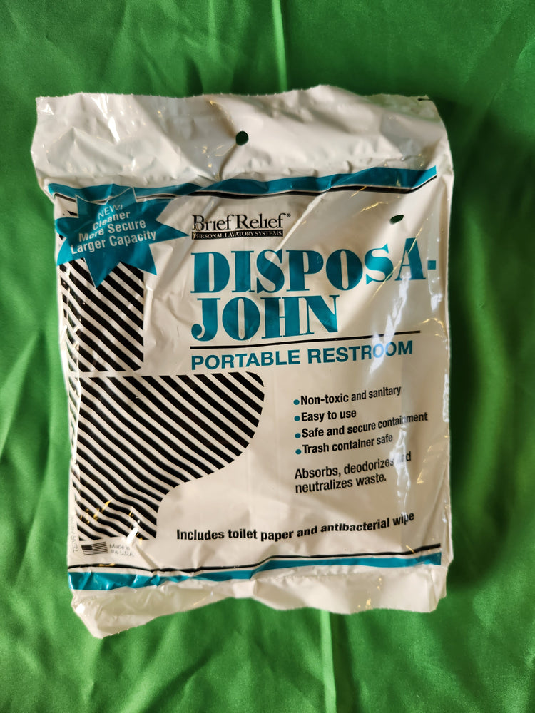 
                  
                    Disposa-John Portable Restroom (Brief Relief)
                  
                