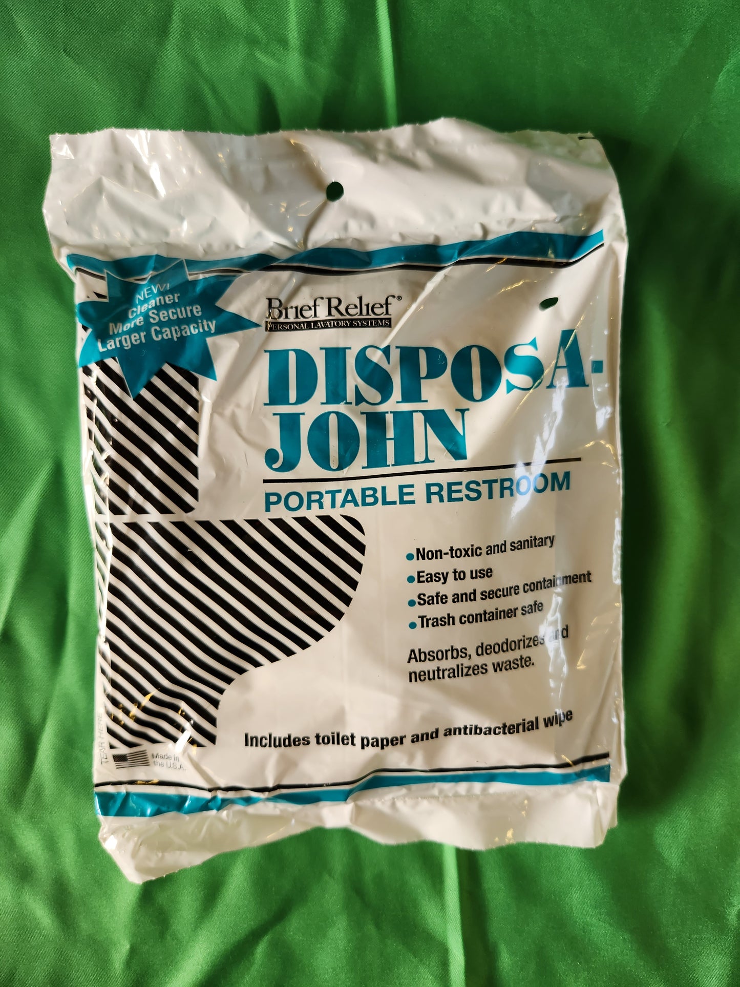 
                  
                    Disposa-John Portable Restroom (Brief Relief)
                  
                