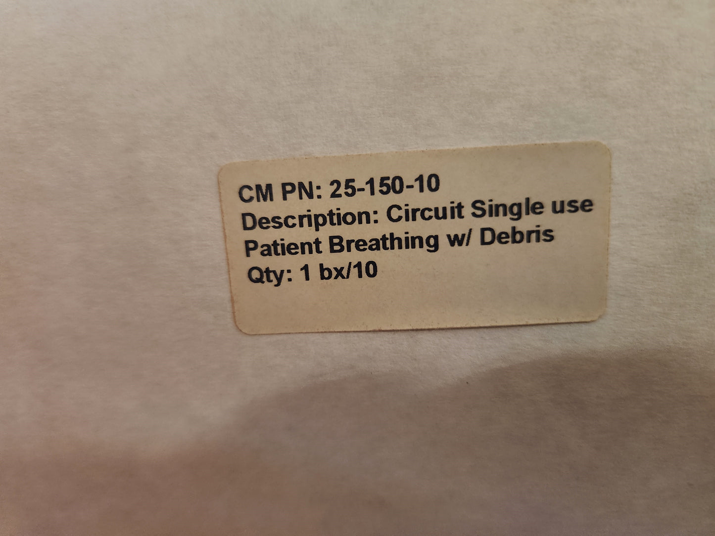 
                  
                    AutoMedx SAVe Patient Breathing Circuit REF M40003 (10 per box)
                  
                