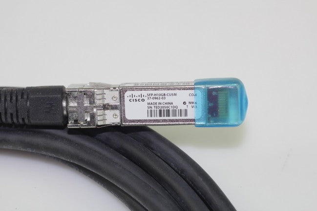 
                  
                    Cisco SFP-H10GB-CU5M 5M Cable 37-0962-03 - New/Open Box
                  
                