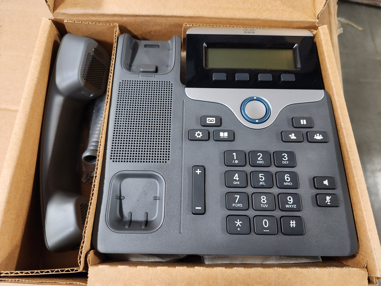 
                  
                    Cisco CP-7811-K9 7811 IP VOIP Business Office Phone - Charcoal - New/Open Box
                  
                