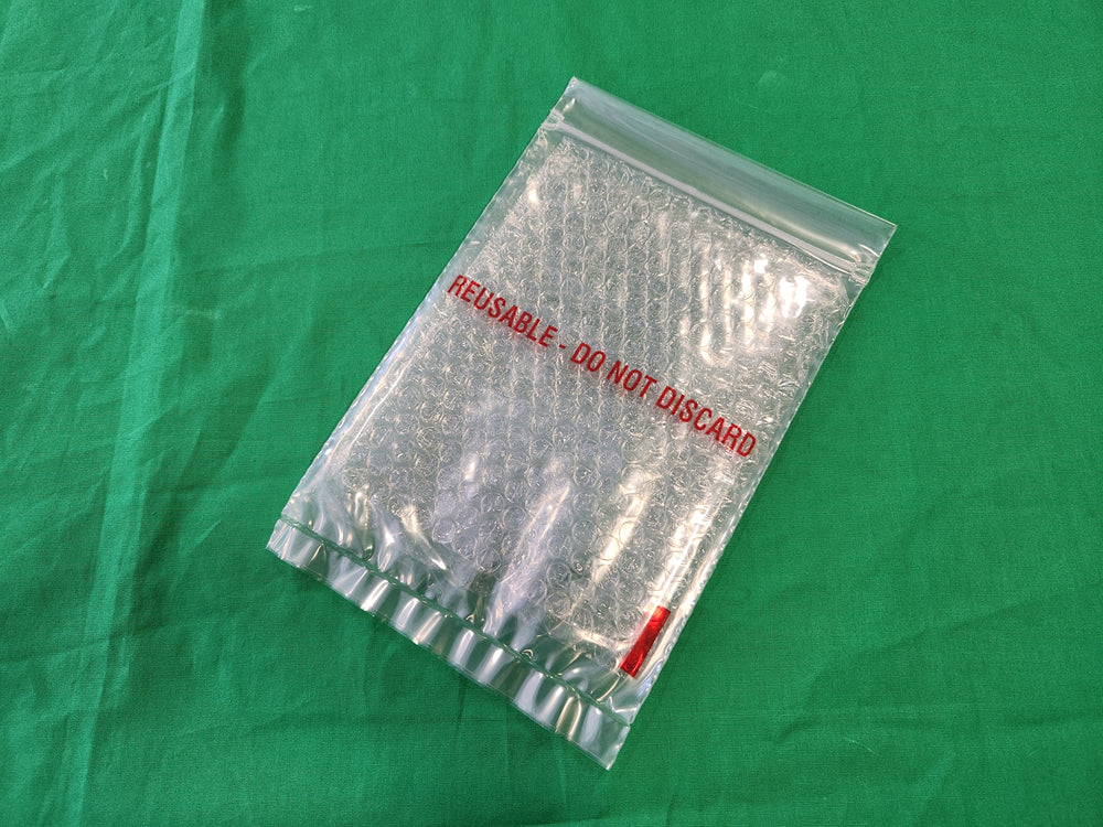 Clear Bubble Reclosable Bags (Box of 50)
