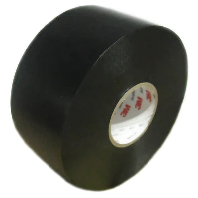 3M Temflex™ Vinyl Corrosion Protection Tape 1100, Unprinted, 2 in x 100 ft, Blk