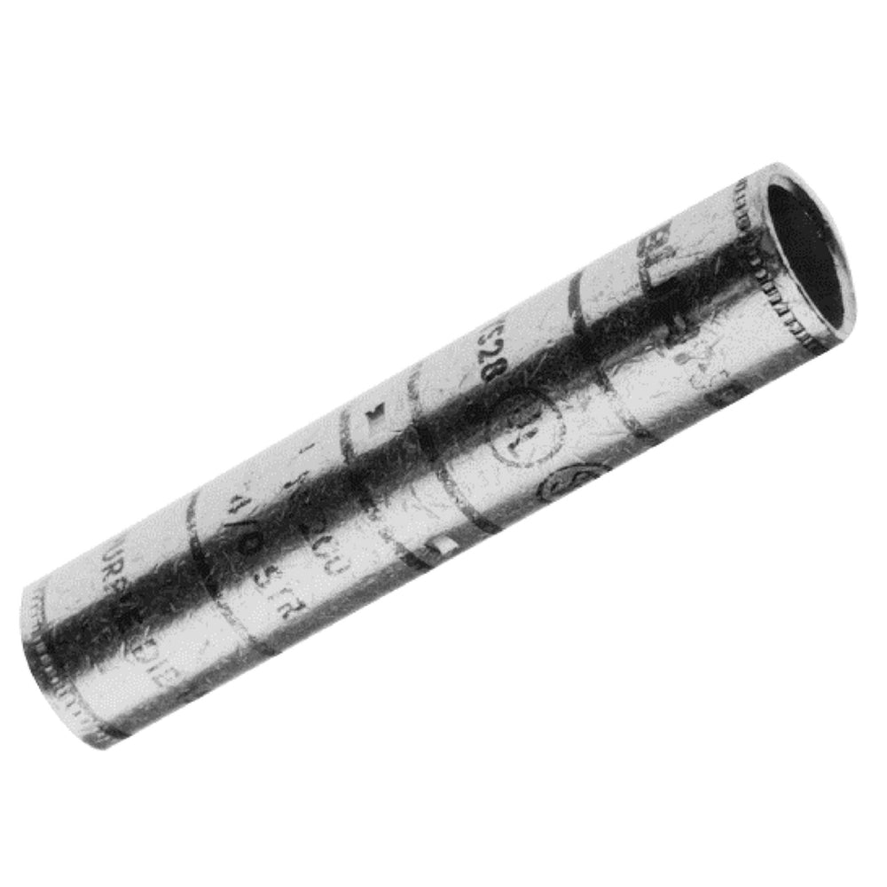 Burndy YS28 4 AWG Long Barrel Copper Compression Splice - 10pcs - USA Supply