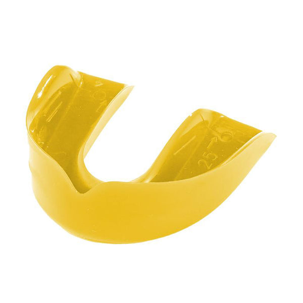 Wilson Single Density Adult Mouth Guard In Yellow - 10 Units