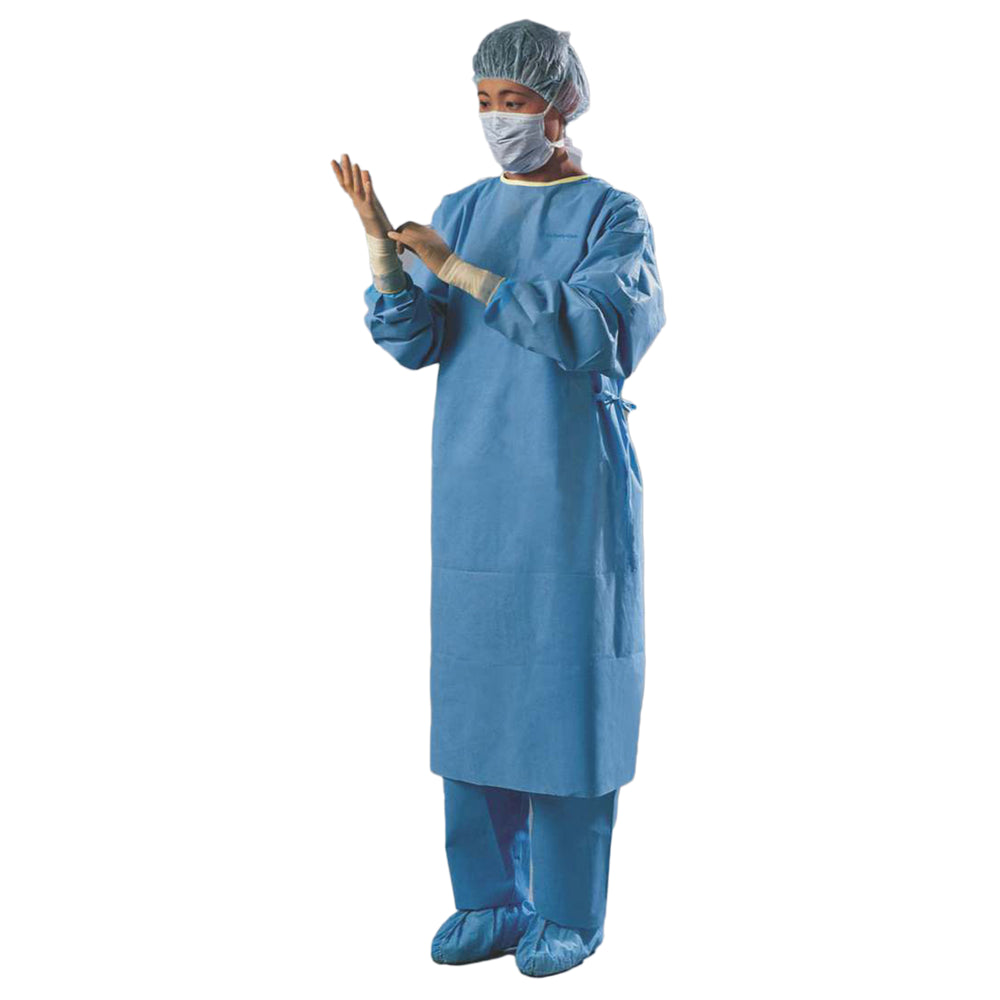 Kimberly Clark 90018 Large Surgical Gown Polypropylene Blue - 36pcs - USA Supply