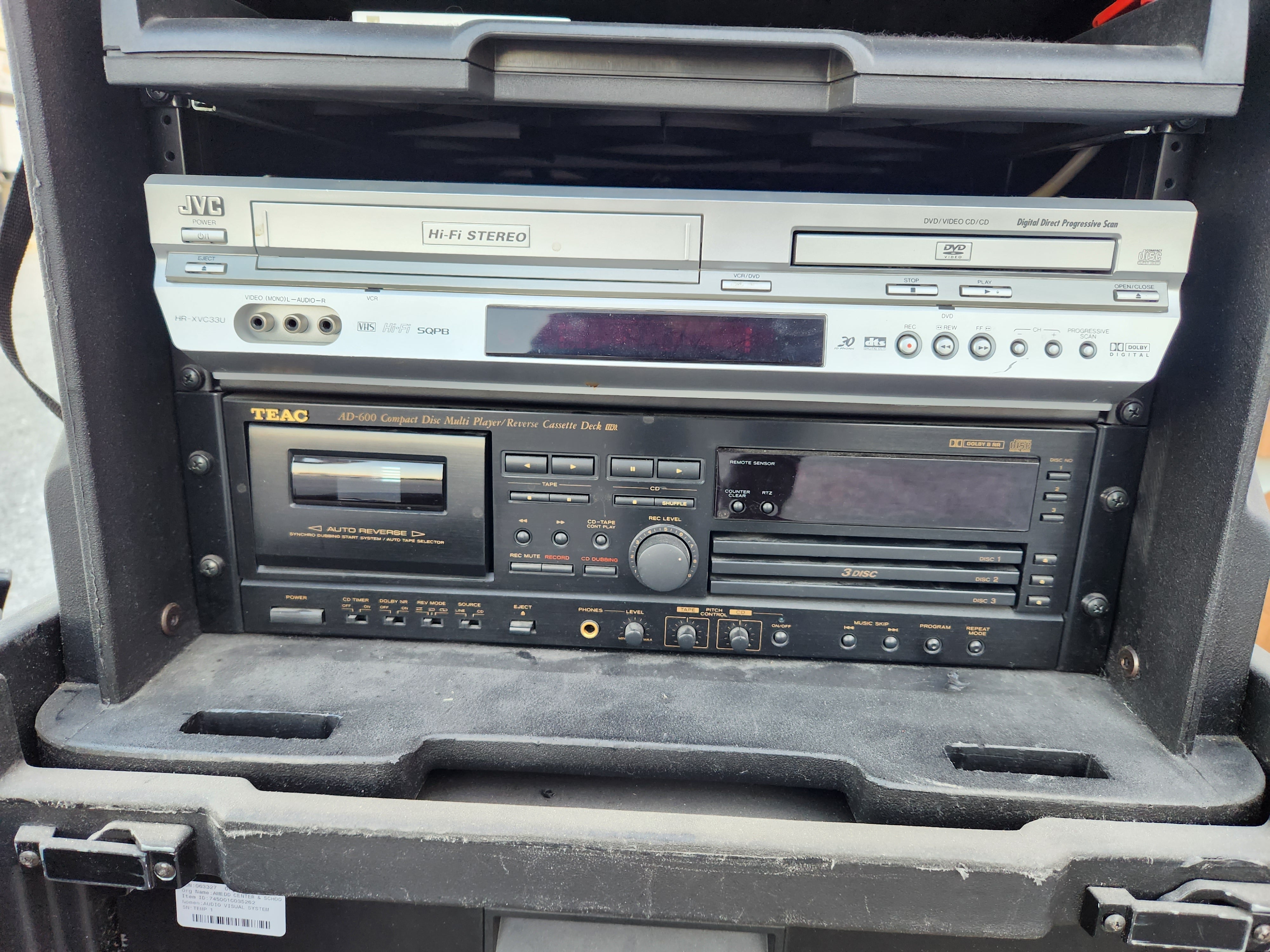 Shure SCM 800 and QSC ISA 280 with Rack Mount – USA Supply