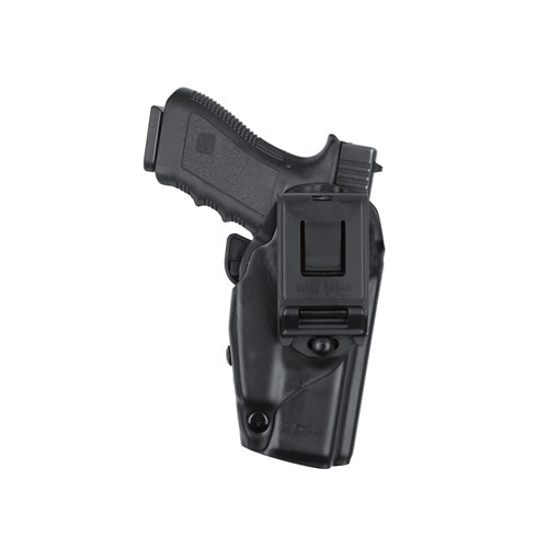 Safariland, Model 5379 GLS Clip-on Concealment Belt Slide Holster, Fits Glock 19/23 with 4″ Barrel, Right Hand, STX Flat black Finish - USA Supply