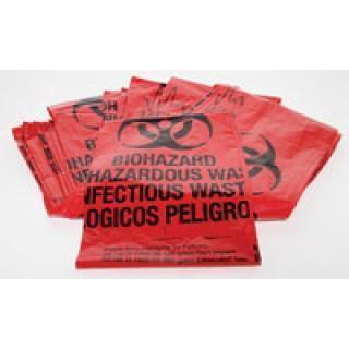 50 Cardinal Bio-check Orange Biohazard Bags 25x35" A9500-13 (CASE 200) - USA Supply