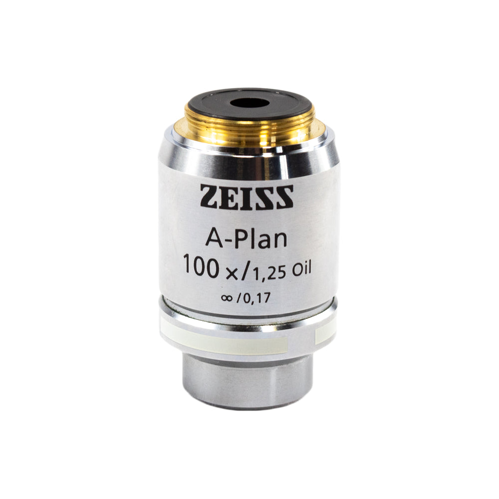 Carl Zeiss 441080 Microscope Objective A-Plan 100x/1.25 Oil - USED - USA Supply