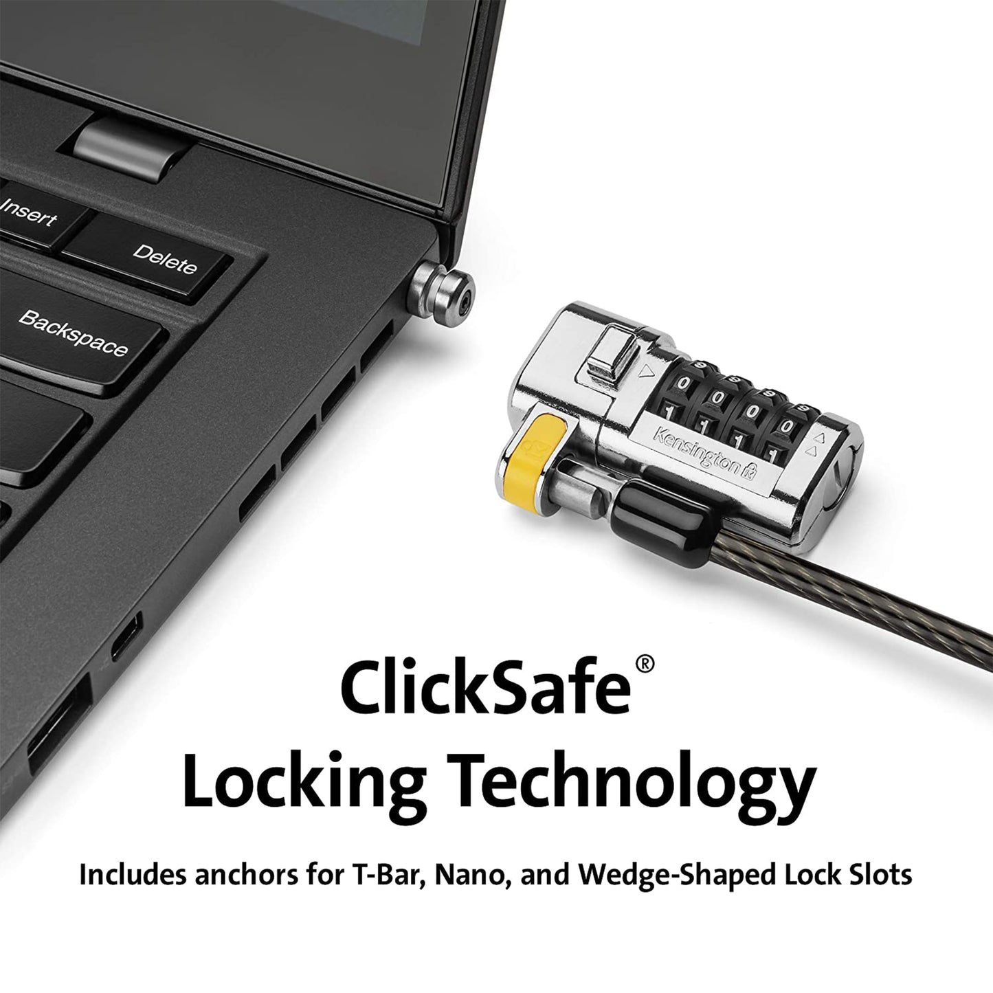 
                  
                    Kensington MicroSaver Standard Combination Laptop/Notebook Lock - USA Supply
                  
                