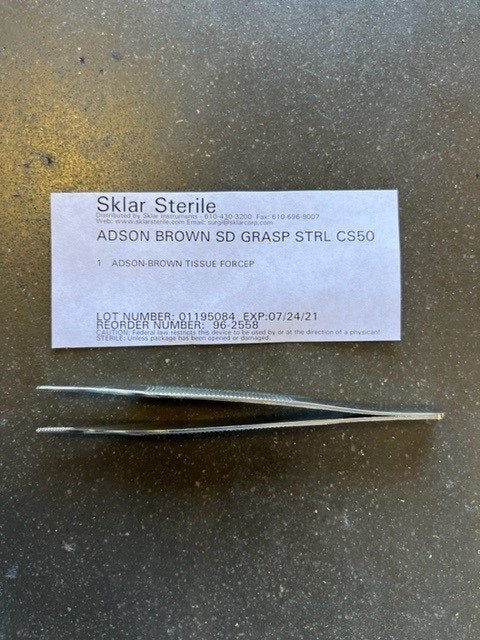 
                  
                    96-2558 - ADSON BROWN SD GRASP STRL CS50, 50/CS - USA Supply
                  
                