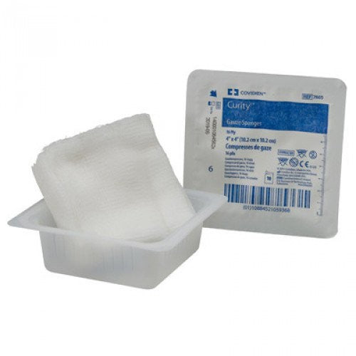 4 x 4 Inch Gauze Sponge 12 Ply, Sterile - 6939 EXPIRED BOXES OF 10