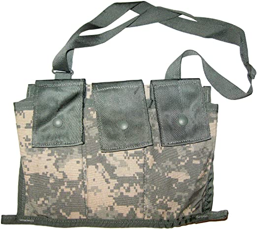DIGITAL CAMMO Molle II Bandoleer Ammunition Pouch great for airsoft and paintball - USA Supply