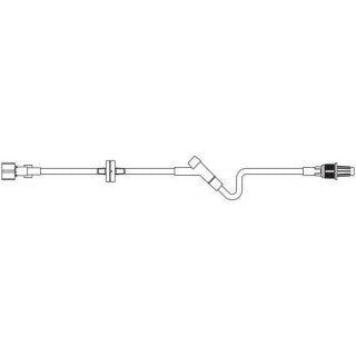 Baxter 2C6605 Interlink IV Catheter Extension Set (48 Sets/Case) - USA Supply