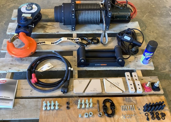 
                  
                    Force Protection 18K Winch no block in this kit
                  
                