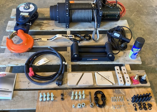 Force Protection 18K Winch no block in this kit